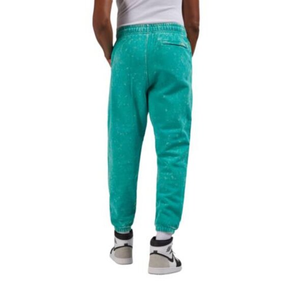 Nike Air Jordan Men's Flight Sweatsuit Statement Fleece Tracksuit Teal Green NWT - Picture 3 of 11